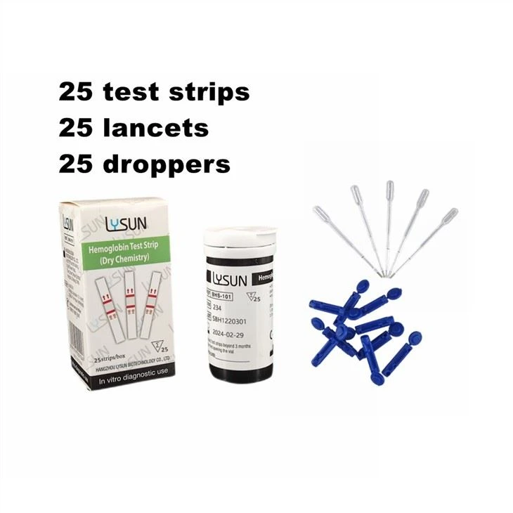 Blood Powder Digital Portable Hemoglobin Analyzer Meter Hemoglobin Meter