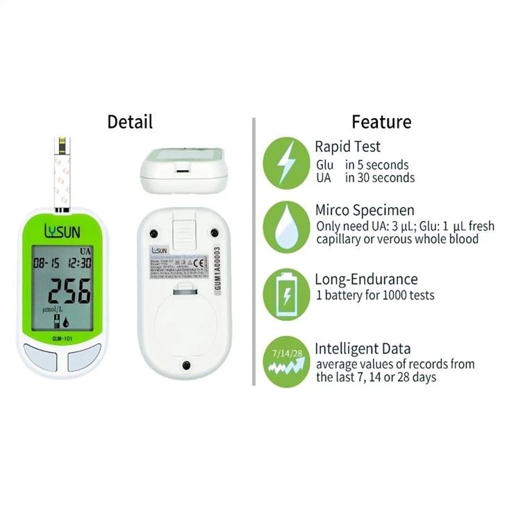 High Accuracy Uric Acid Meter