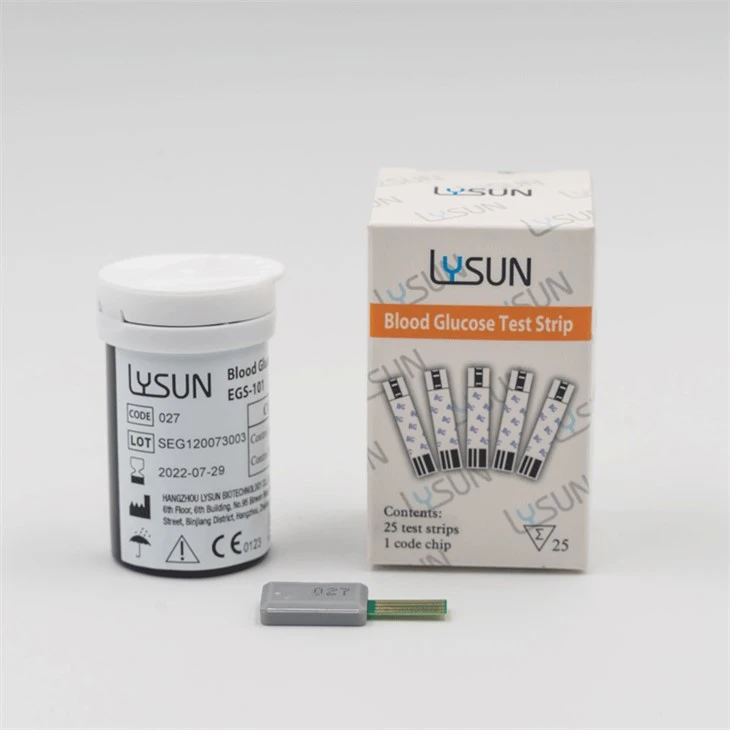 Lysun Blood Sugar Testing Machine Glucometer Meter Test Blood Sugar Machine