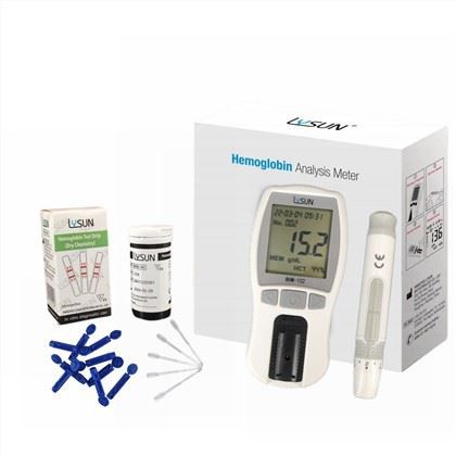 Hjemmebruk Bærbar medisinsk hemoglobinmåler for sykehustesting Gjennomsnittlig familie