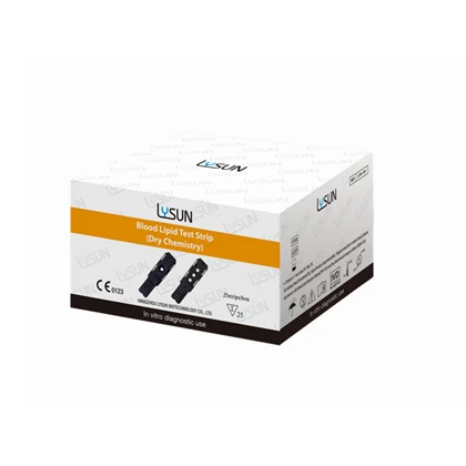 3 i 1 blodlipidteststrimmel for LPM-101/LPM-102 rask testing