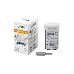 CE-godkjente glukometerstrimler Blodsukkermåler teststrimler Glukometer teststrimler